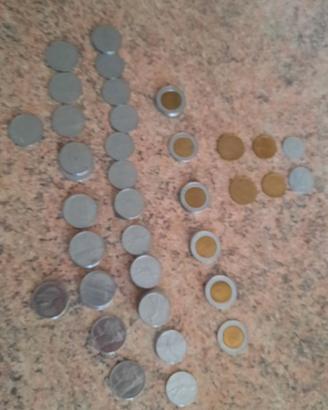 Monete e banconote in lire