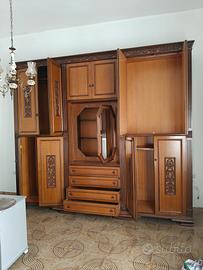 Parete attrezzata vintage