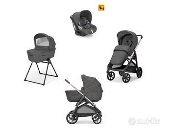 trilogy inglesina kit: ovetto, passeggino, cesta, 