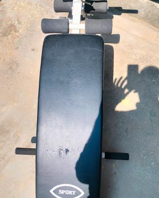 Panca palestra regolabile in altezza e pieghevole 