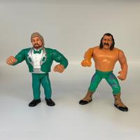 2 action figure wwe wwf hasbro 1990 vintage