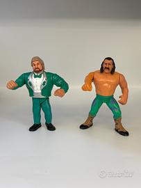 2 action figure wwe wwf hasbro 1990 vintage