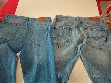 2 Paia jeans Guess e denim 