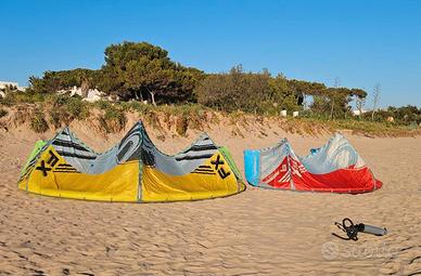 Ala Kitesurf Cabrinha Fx 9 e 12, barra Overdrive