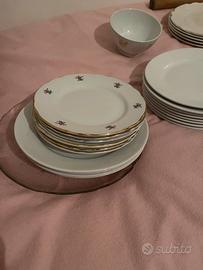 Set piatti ceramica italiana pregiata S.C. Richard