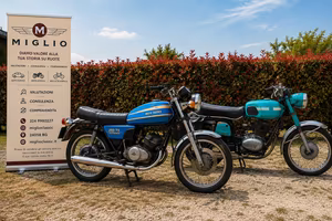 Moto epoca Gilera Guzzi
