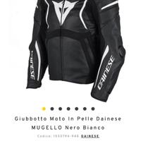 giubbotto in pelle DAINESE Mugello 