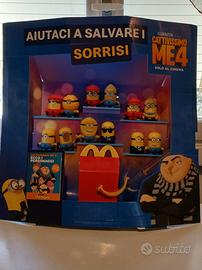 Collezione MINIONS in CATTIVISSIMO ME 4 completa 