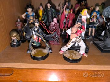 Bayonetta e Kazuya amiibo