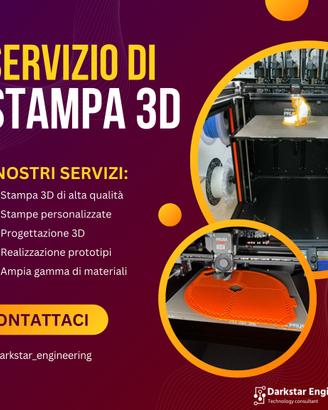 Progettazione e Stampa 3D su Misura