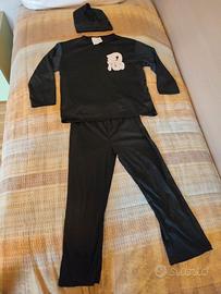 Costume carnevale ninja 6-9 anni