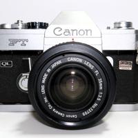Canon FT reflex analogica 35 mm con canon FL35 mm