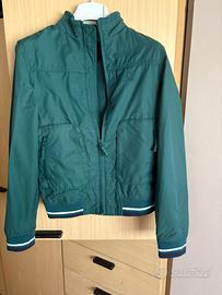 Giubbotto Benetton verde mezza stagione bimbo/a