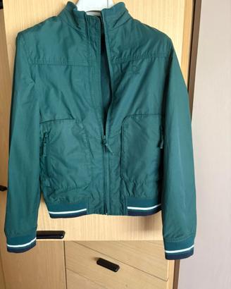 Giubbotto Benetton verde mezza stagione bimbo/a