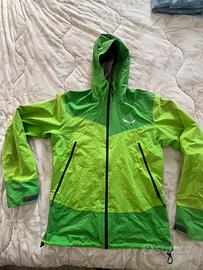 Guscio alpinismo Salewa goretex usato taglia S