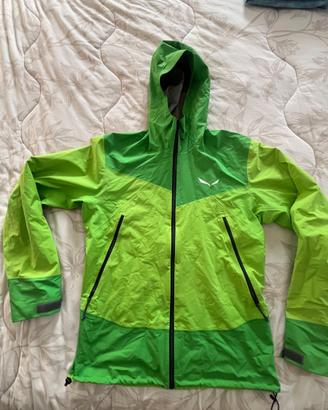 Guscio alpinismo Salewa goretex usato taglia S