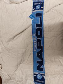 Sciarpa Napoli ufficiale Macron con cartellino