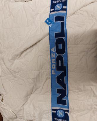 Sciarpa Napoli ufficiale Macron con cartellino