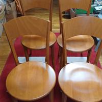 sedie legno salotto cucina 