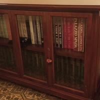 Mobile libreria ante in vetro