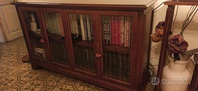 Mobile libreria ante in vetro