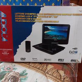 Lettore Dvd/Meg4 portatile con monitor 9"