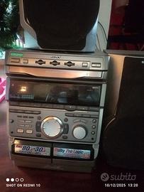 impianto stereo sony
