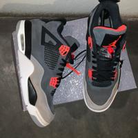 Air Jordan Retro 4 Infrared ORIGINALI al 100 %