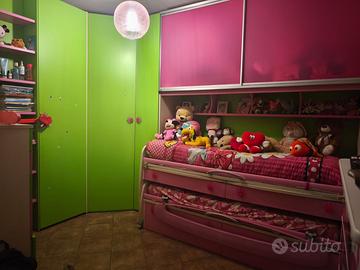 CAMERETTA 2 LETTI MORETTI COMPACT + SETTIMINI