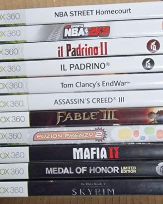 Lotto 11 giochi XBOX 360
