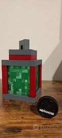 Lampada Minecraft Verde | Lanterna Decorativa luce