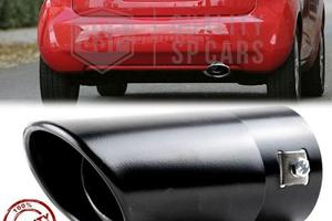 TERMINALE di Scarico per SUZUKI SPLASH OVALE Nero