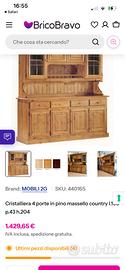 Credenza in stile rustico