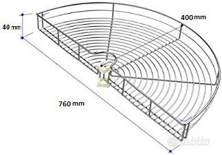 Cestello angolare per cucuna