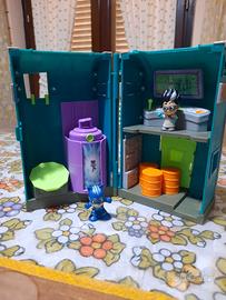 PJ MASKS JP Nighttime Micros Romeo's Lair Playset