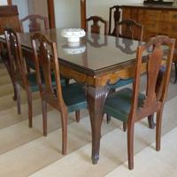 sala da pranzo napoletana completa anni '40 