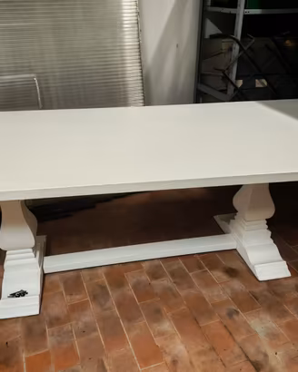 Tavolo Legno Bianco da Interno
