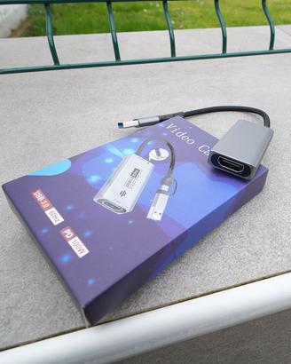 Scheda di Acquisizione Video 1080p Streaming