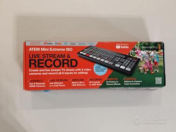Mixer Video - Blackmagic Atem mini exstreme ISO