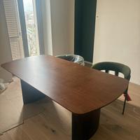 Tavolo da pranzo rettangolare 200x100 cm in MDF