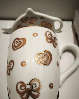 THUN Art. P3920E09 Gold icons- Set Mug 300ml