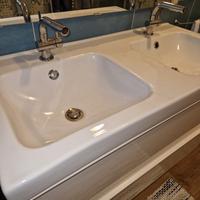 Mobile bagno doppia vasca