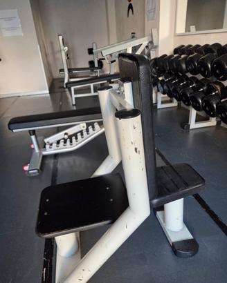 Panca seduta per Spalle / Lento Avanti con pedana 