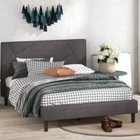 Letto matrimoniale con testiera Zinus Judy 160x190