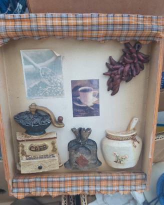quadretto 3d vintage 