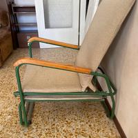 Sedia sdraio, anni 60