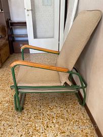 Sedia sdraio, anni 60