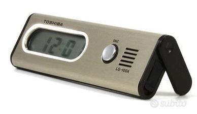 Sveglia Toshiba elettronica Vintage