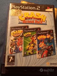 Crash Bandicoot Action Pack PS2