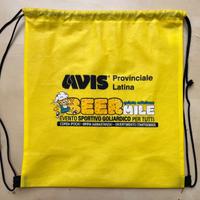 Zaino a sacca Beer Mile Avis. Handle.